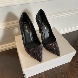 Sparkly High Heels 5”